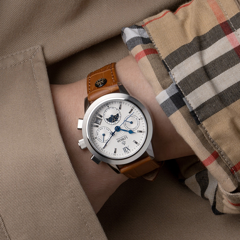 Cellini Des Voeux Brown 34mm