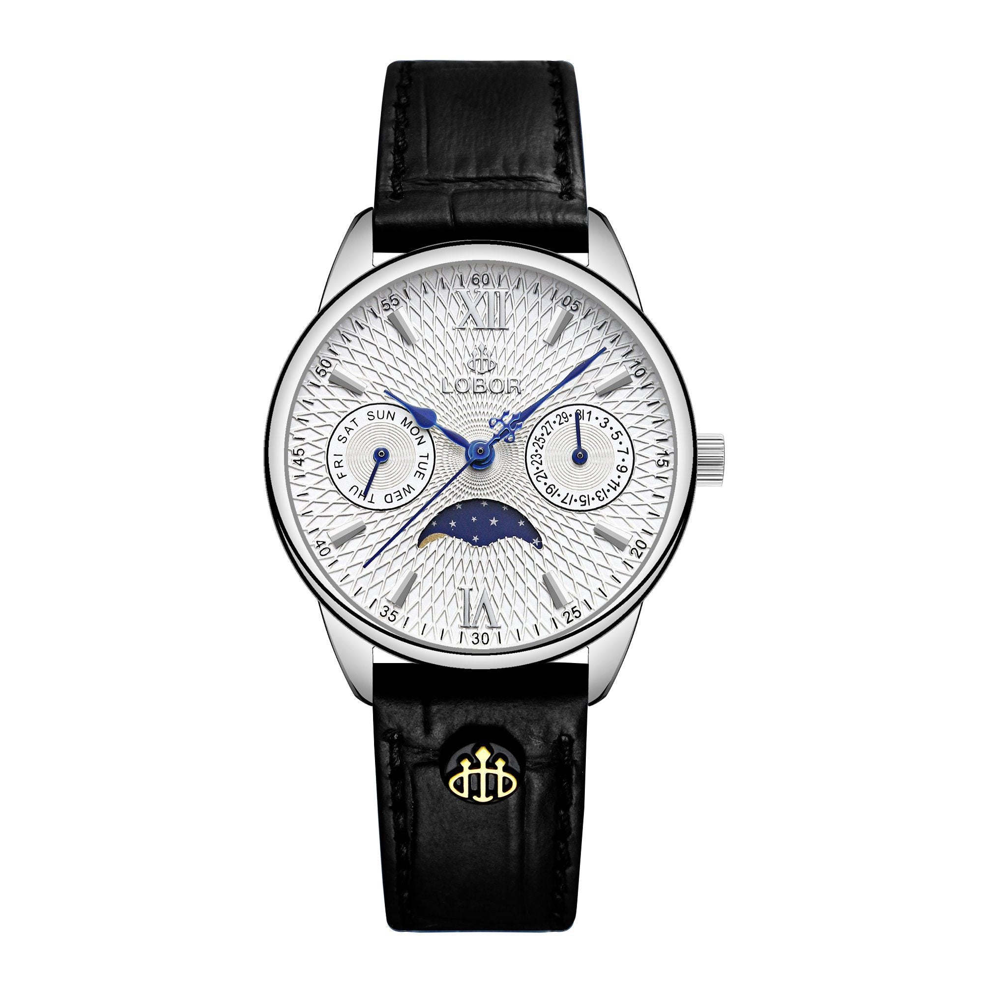 Black moonphase watch for women