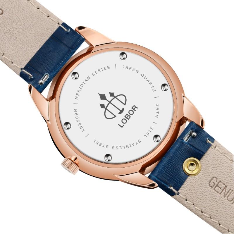 Blue moonphase watch for men